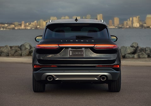 The rear lighting of the 2023 Lincoln Corsair® SUV spans the entire width of the vehicle. | North Park Lincoln at Dominion in San Antonio TX